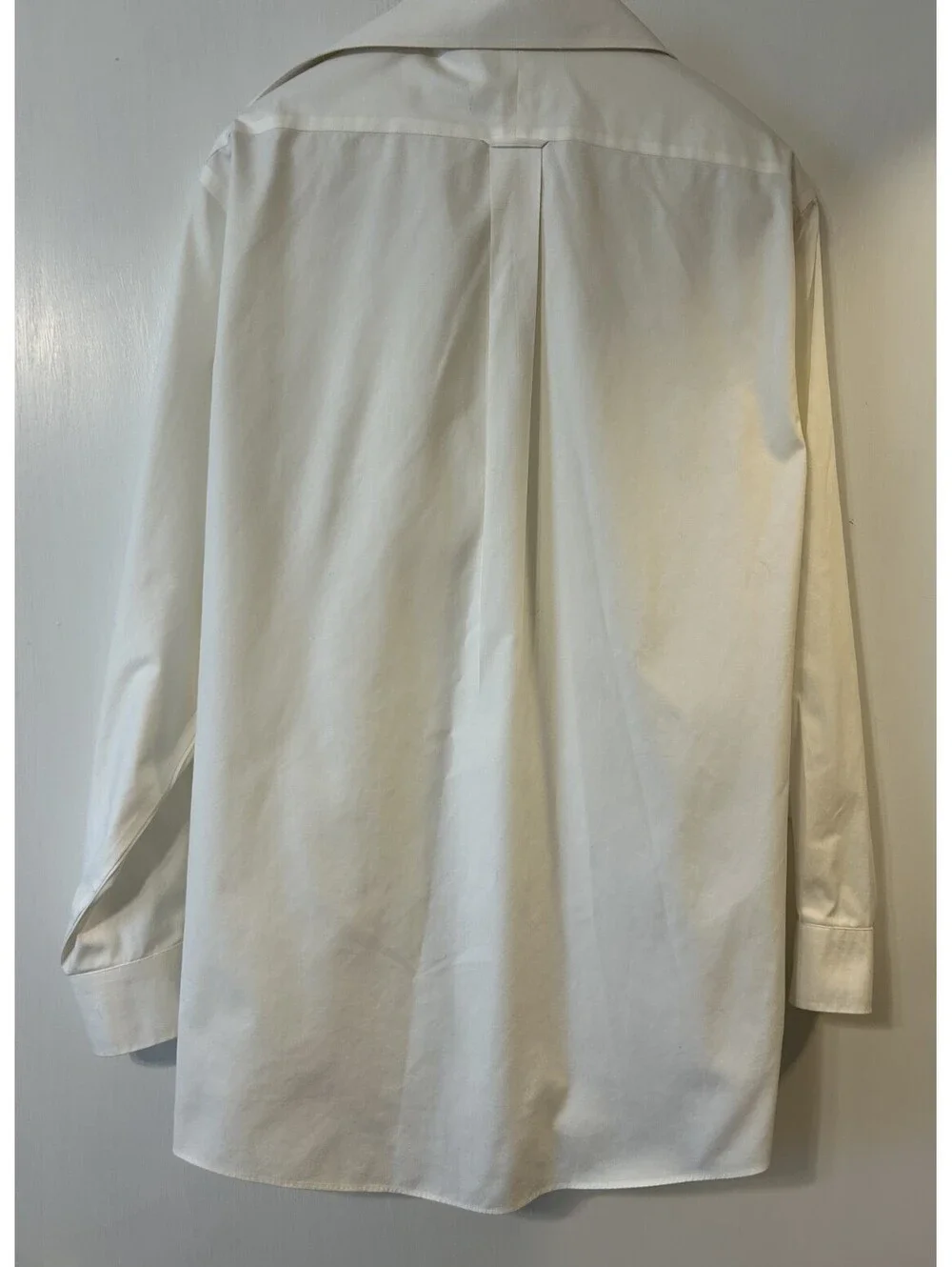 Roundtree & Yorke Gold Label Fitted Non Iron Men's Shirt 16/34 100% Cotton White